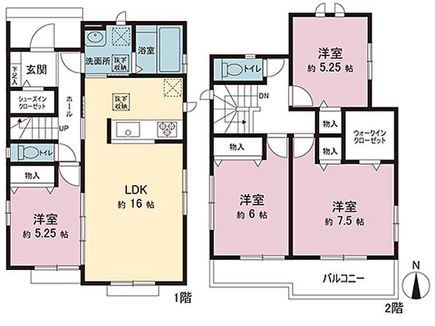 間取図です。図面と異なる場合は現況を優先させていただきます。