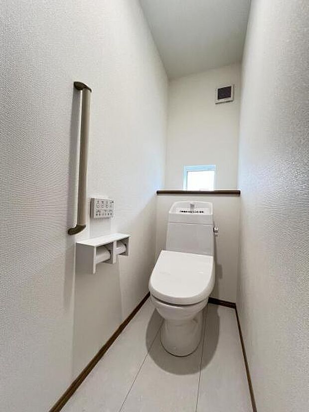 ほっと安らげるトイレ空間です。