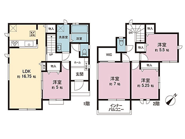 間取図です。図面と異なる場合は現況を優先させていただきます。
