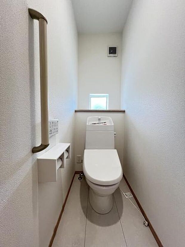 ほっと安らげるトイレ空間です。