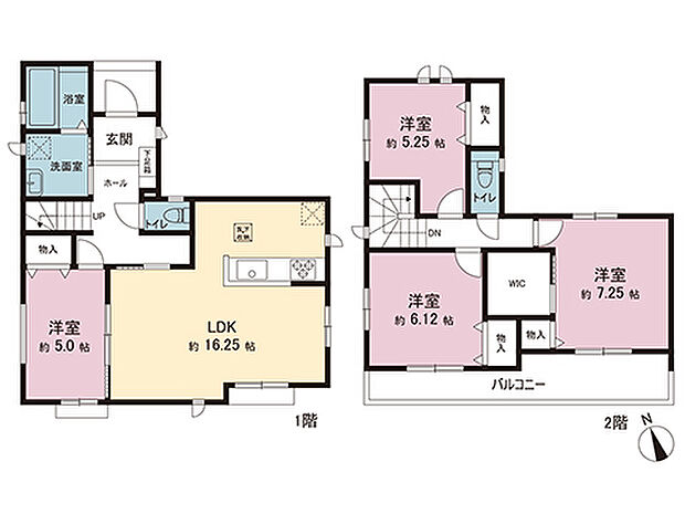 間取図です。図面と異なる場合は現況を優先させていただきます。