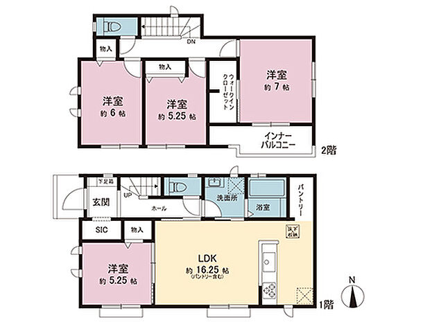 間取図です。図面と異なる場合は現況を優先させていただきます。