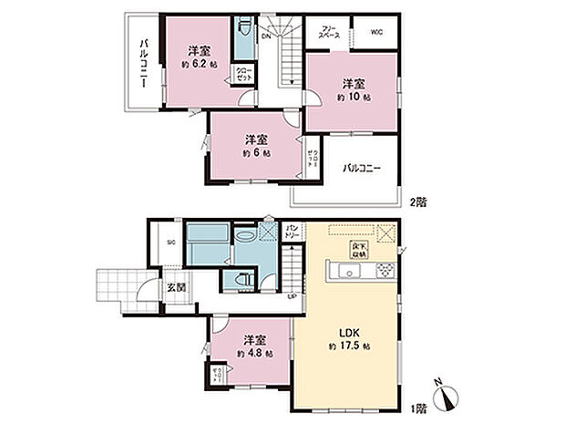 間取図です。図面と異なる場合は現況を優先させていただきます。
