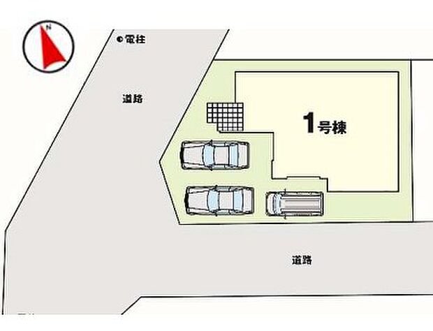 区画図です。図面と異なる場合は現況を優先させていただきます。