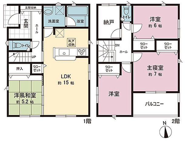 間取図です。図面と異なる場合は現況を優先させていただきます。