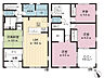 間取り：間取図です。図面と異なる場合は現況を優先させていただきます。