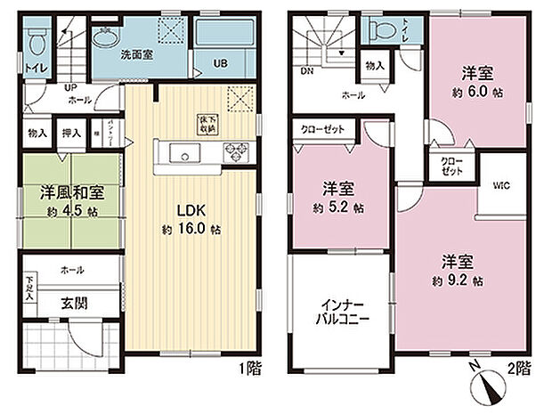 間取図です。図面と異なる場合は現況を優先させていただきます。