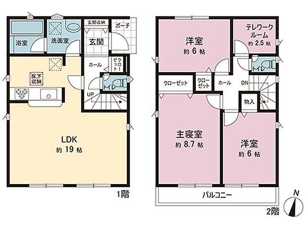 間取図です。図面と異なる場合は現況を優先させていただきます。