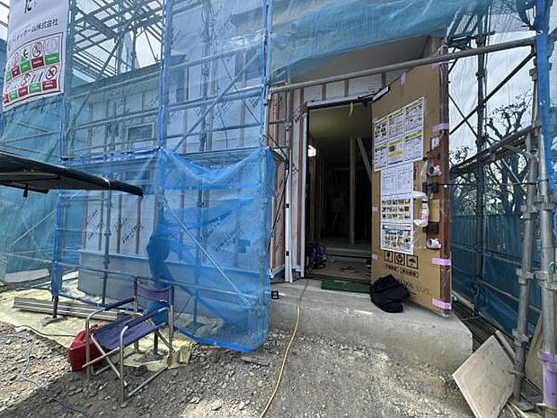 いつも気持ちよくご家族を迎えられる玄関です。