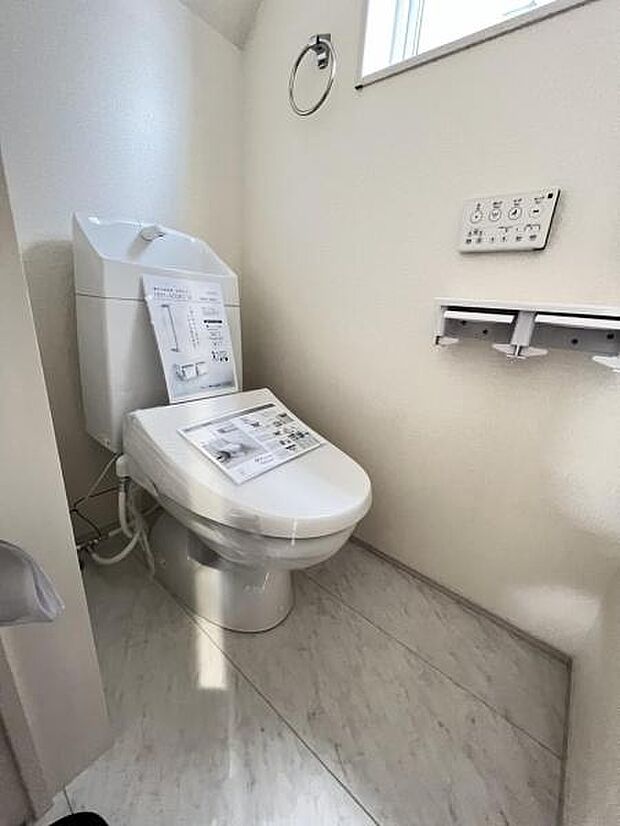 ほっと安らげるトイレ空間です。