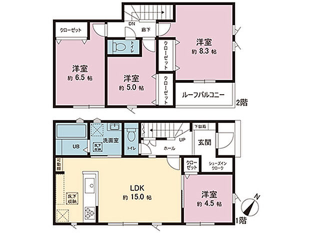 間取図です。図面と異なる場合は現況を優先させていただきます。