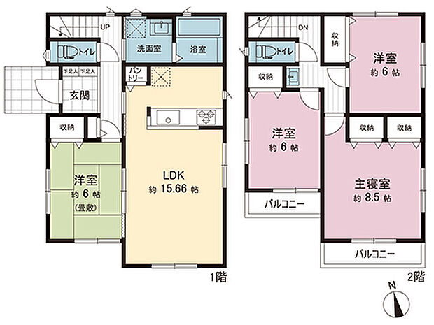間取図です。図面と異なる場合は現況を優先させていただきます。