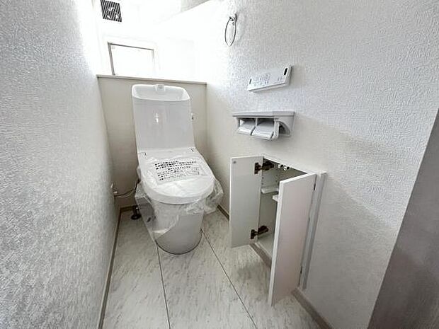 ほっと安らげるトイレ空間です。