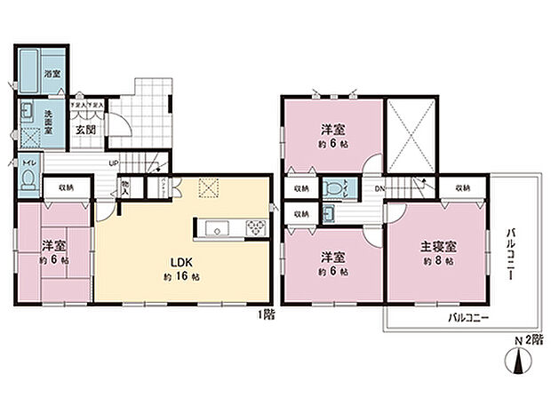 間取図です。図面と異なる場合は現況を優先させていただきます。