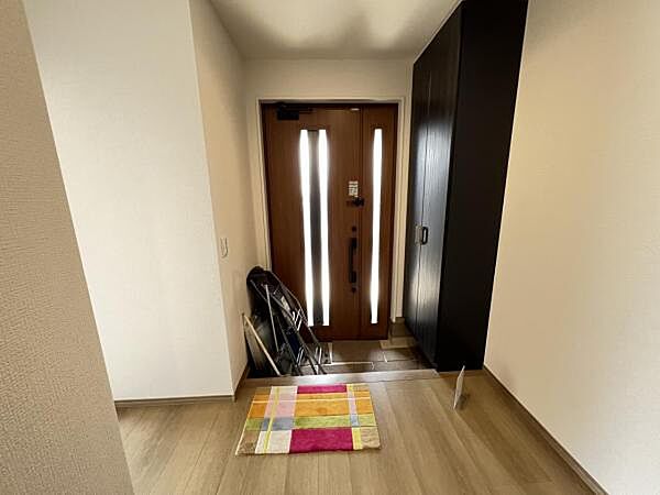 いつも気持ちよくご家族を迎えられる玄関です。