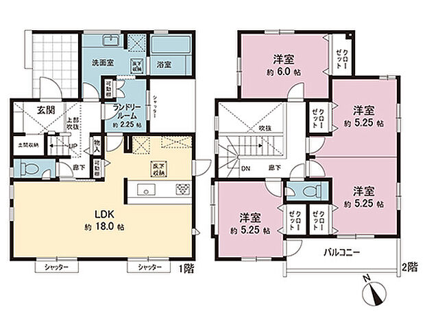 間取図です。図面と異なる場合は現況を優先させていただきます。
