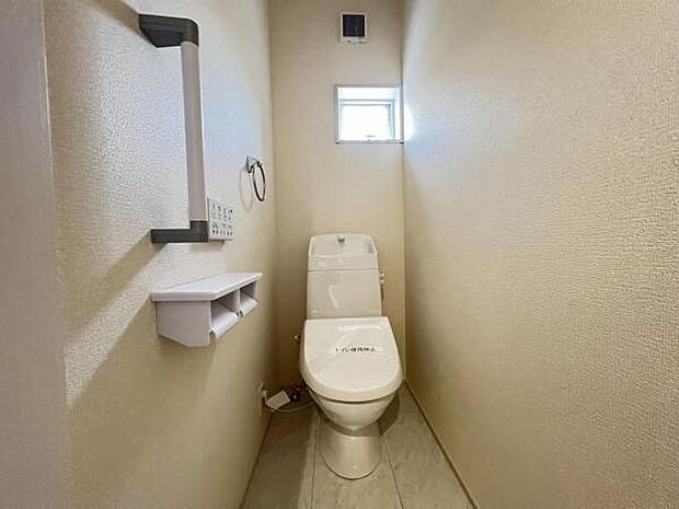 ほっと安らげるトイレ空間です。