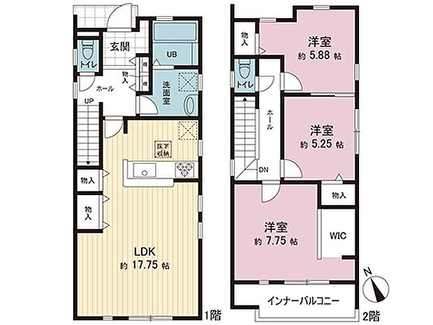 間取図です。図面と異なる場合は現況を優先させていただきます。