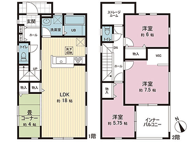 間取図です。図面と異なる場合は現況を優先させていただきます。