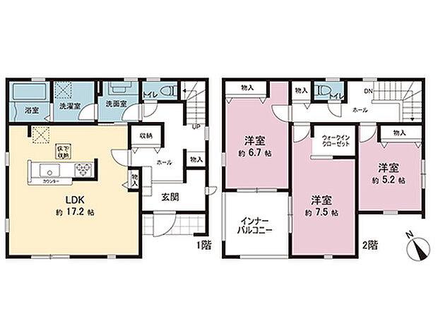 間取図です。図面と異なる場合は現況を優先させていただきます。