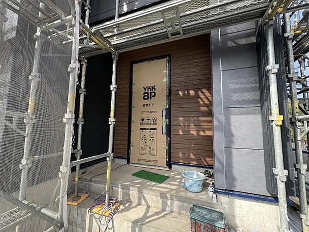 いつも気持ちよくご家族を迎えられる玄関です。