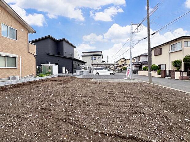 現地から南を向いた時の現地写真です。
