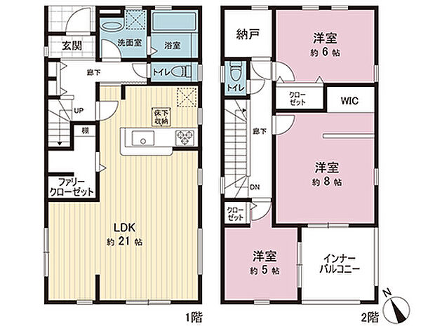 間取図です。図面と異なる場合は現況を優先させていただきます。