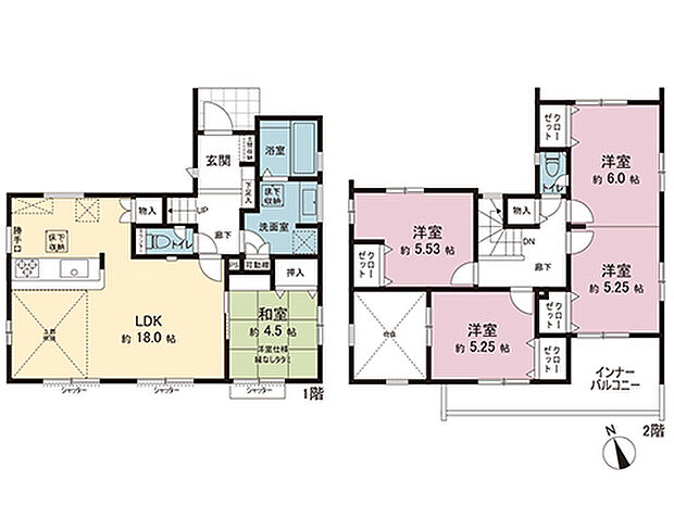 間取図です。図面と異なる場合は現況を優先させていただきます。