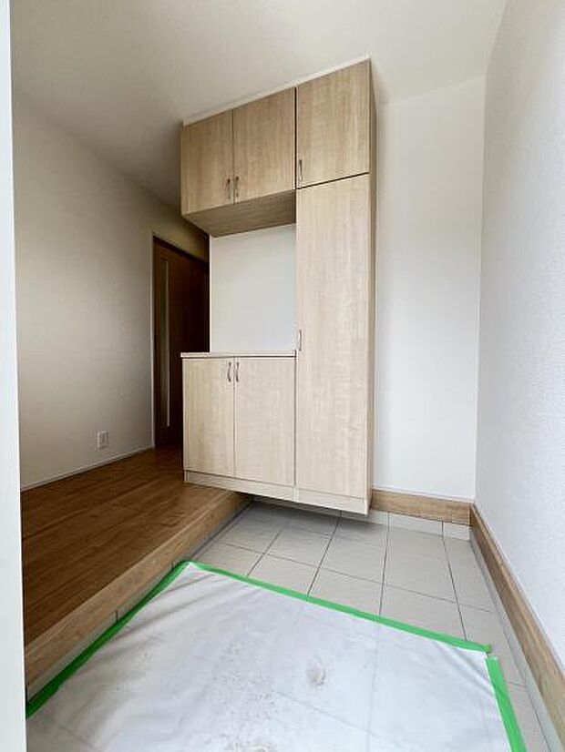 いつも気持ちよくご家族を迎えられる玄関です。