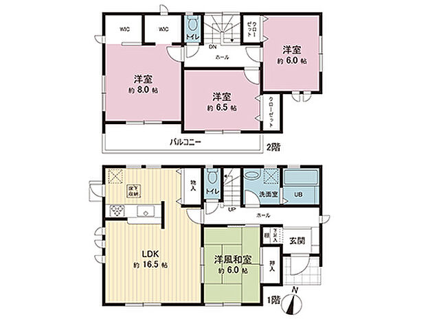 間取図です。図面と異なる場合は現況を優先させていただきます。