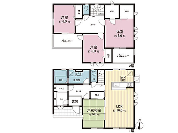 間取図です。図面と異なる場合は現況を優先させていただきます。