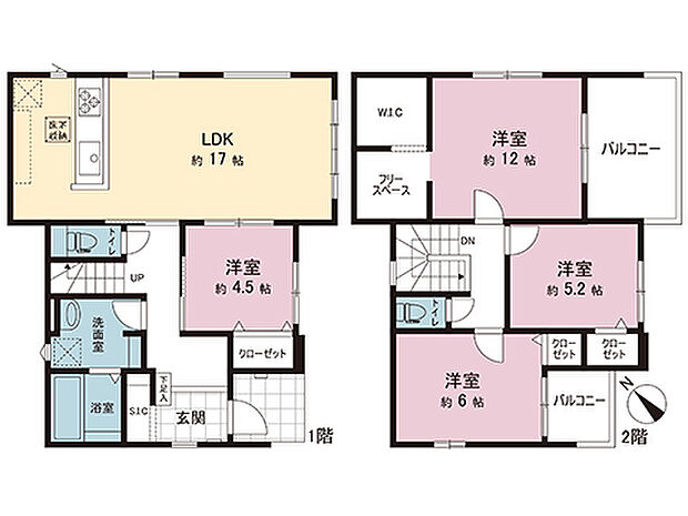 間取図です。図面と異なる場合は現況を優先させていただきます。