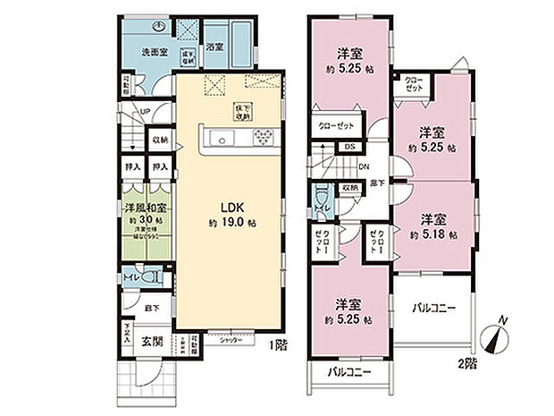 間取図です。図面と異なる場合は現況を優先させていただきます。