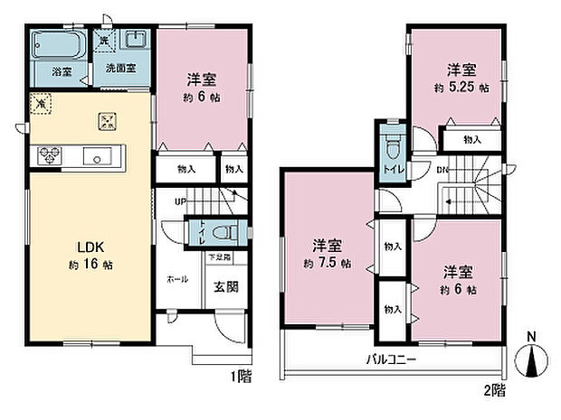 間取図です。図面と異なる場合は現況を優先させていただきます。