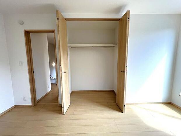 収納豊富な間取りで、室内もスッキリ快適です。