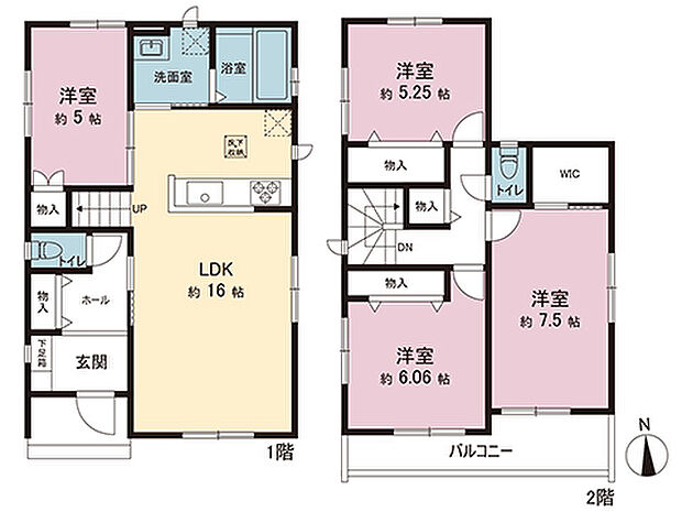 間取図です。図面と異なる場合は現況を優先させていただきます。