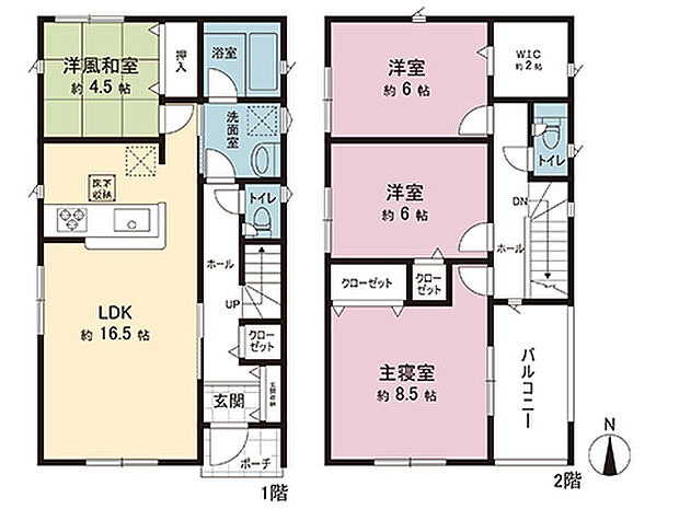 間取図です。図面と異なる場合は現況を優先させていただきます。