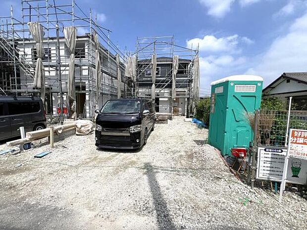 木造2階建てです。
