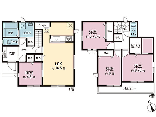 間取図です。図面と異なる場合は現況を優先させていただきます。