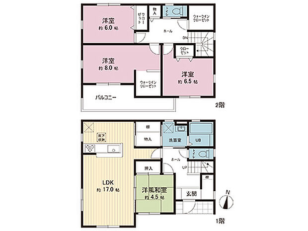 間取図です。図面と異なる場合は現況を優先させていただきます。