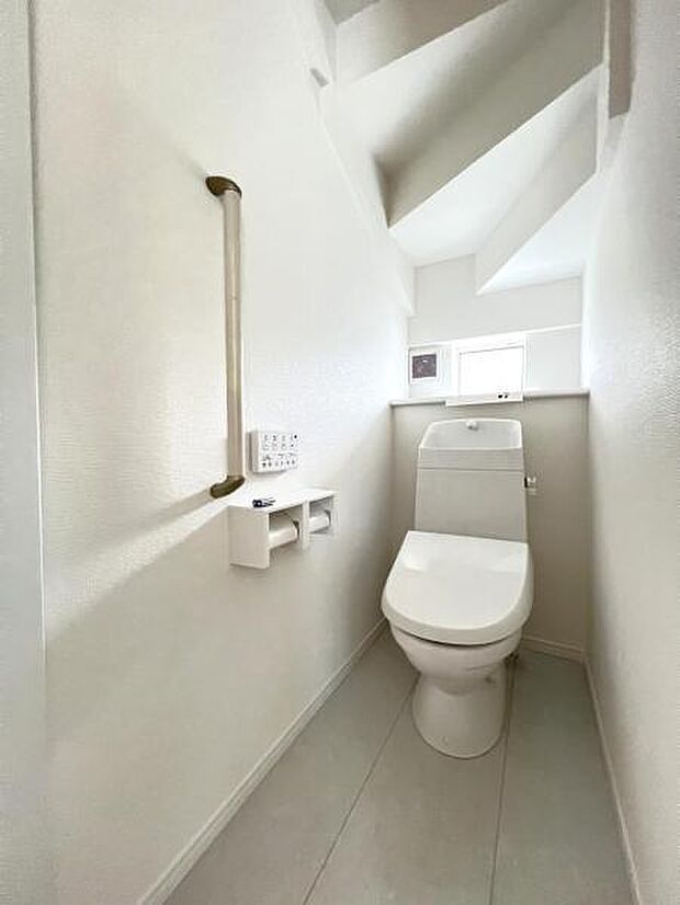 ほっと安らげるトイレ空間です。