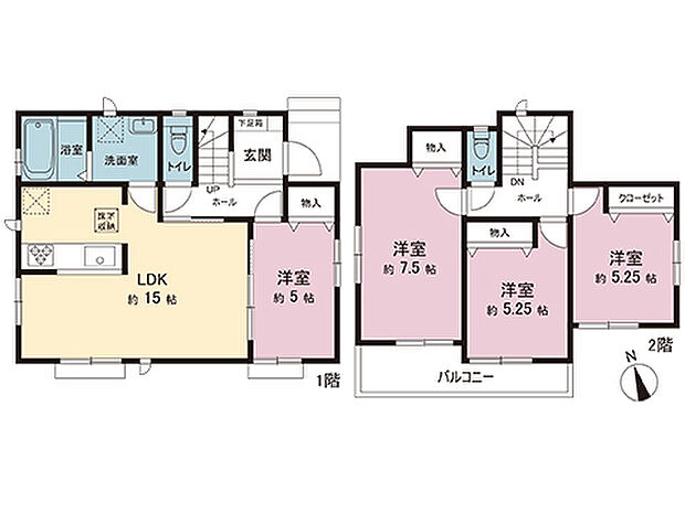 間取図です。図面と異なる場合は現況を優先させていただきます。