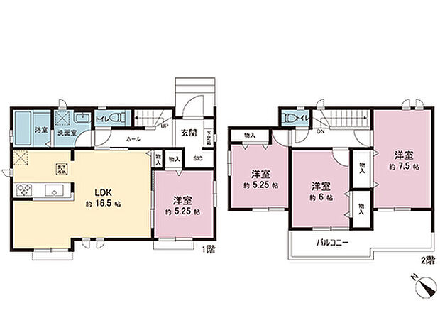 間取図です。図面と異なる場合は現況を優先させていただきます。
