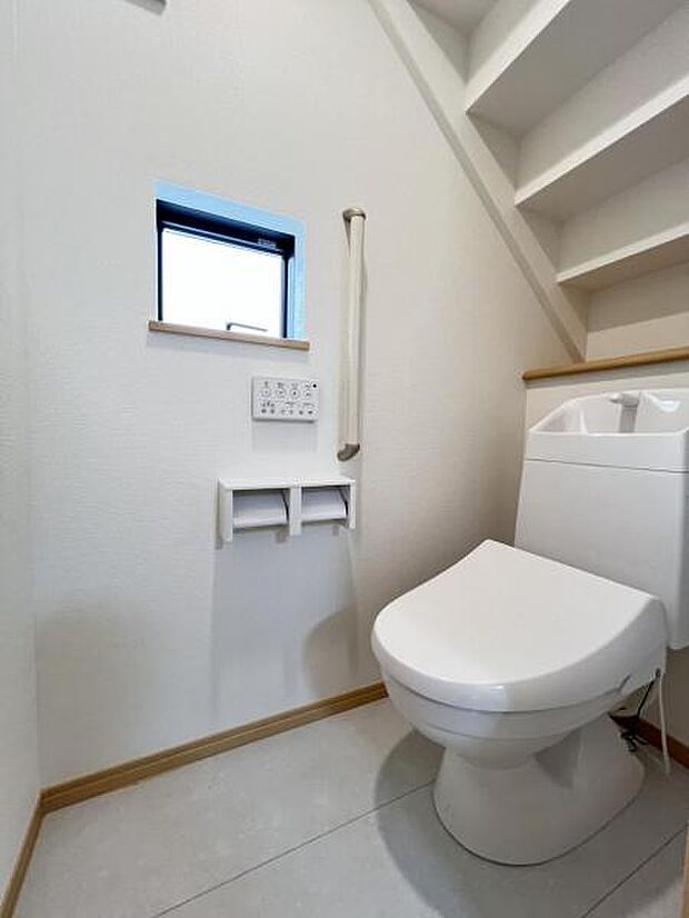 ほっと安らげるトイレ空間です。