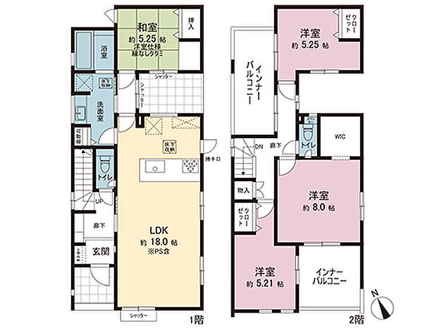 間取図です。図面と異なる場合は現況を優先させていただきます。