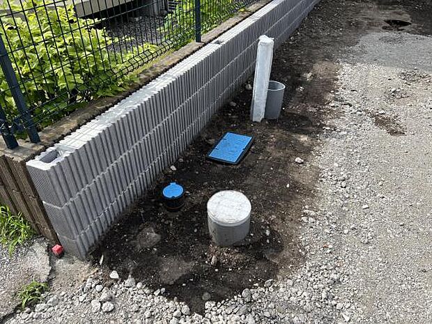 公営水道、本下水です。