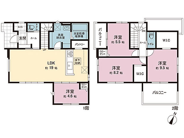 間取図です。図面と異なる場合は現況を優先させていただきます。