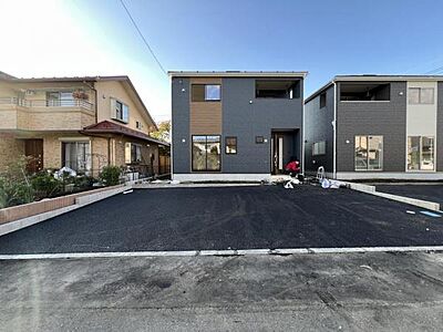 外観:間取はファミリーにもおすすめ3LDKの新築戸建です。 外観:間取はファミリーにもおすすめ3LDKの新築戸建です。