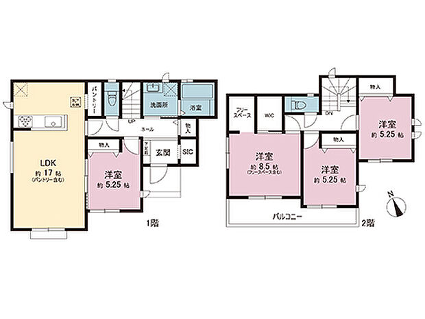 間取図です。図面と異なる場合は現況を優先させていただきます。
