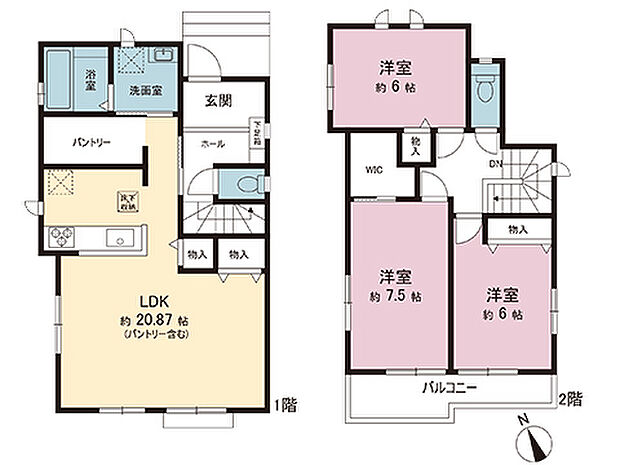 間取図です。図面と異なる場合は現況を優先させていただきます。
